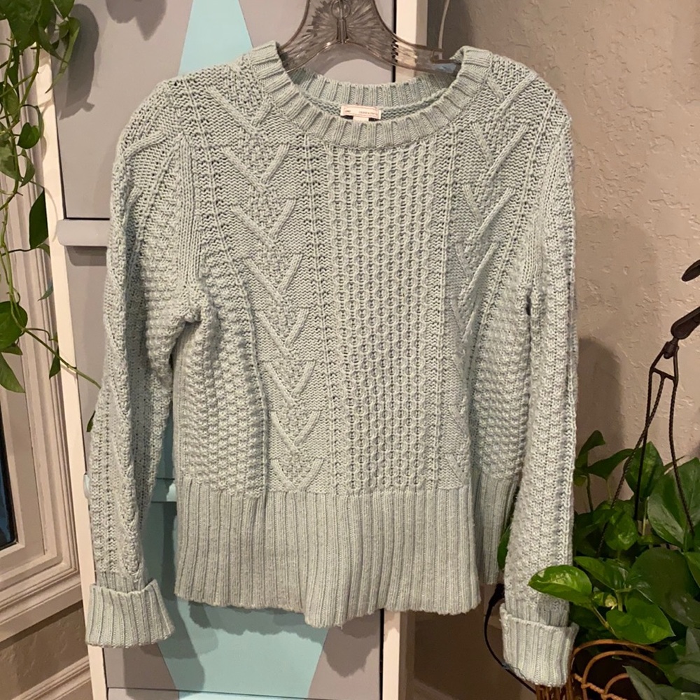Mint green size Large sweater from Gap